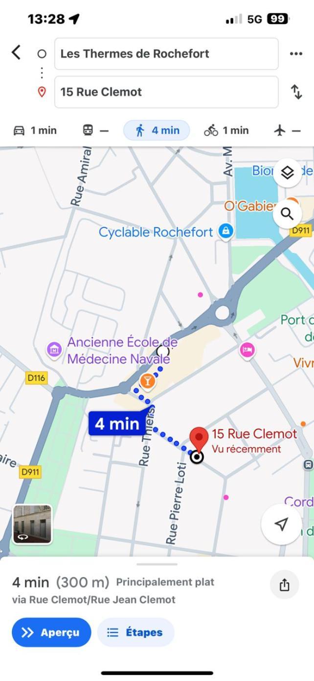 Apartament Le P'Tit Gris Rochefort  Zewnętrze zdjęcie